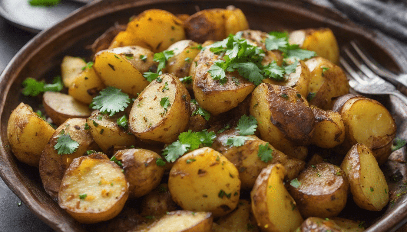 Kala Zeera Aloo (Cumin Spiced Potatoes)