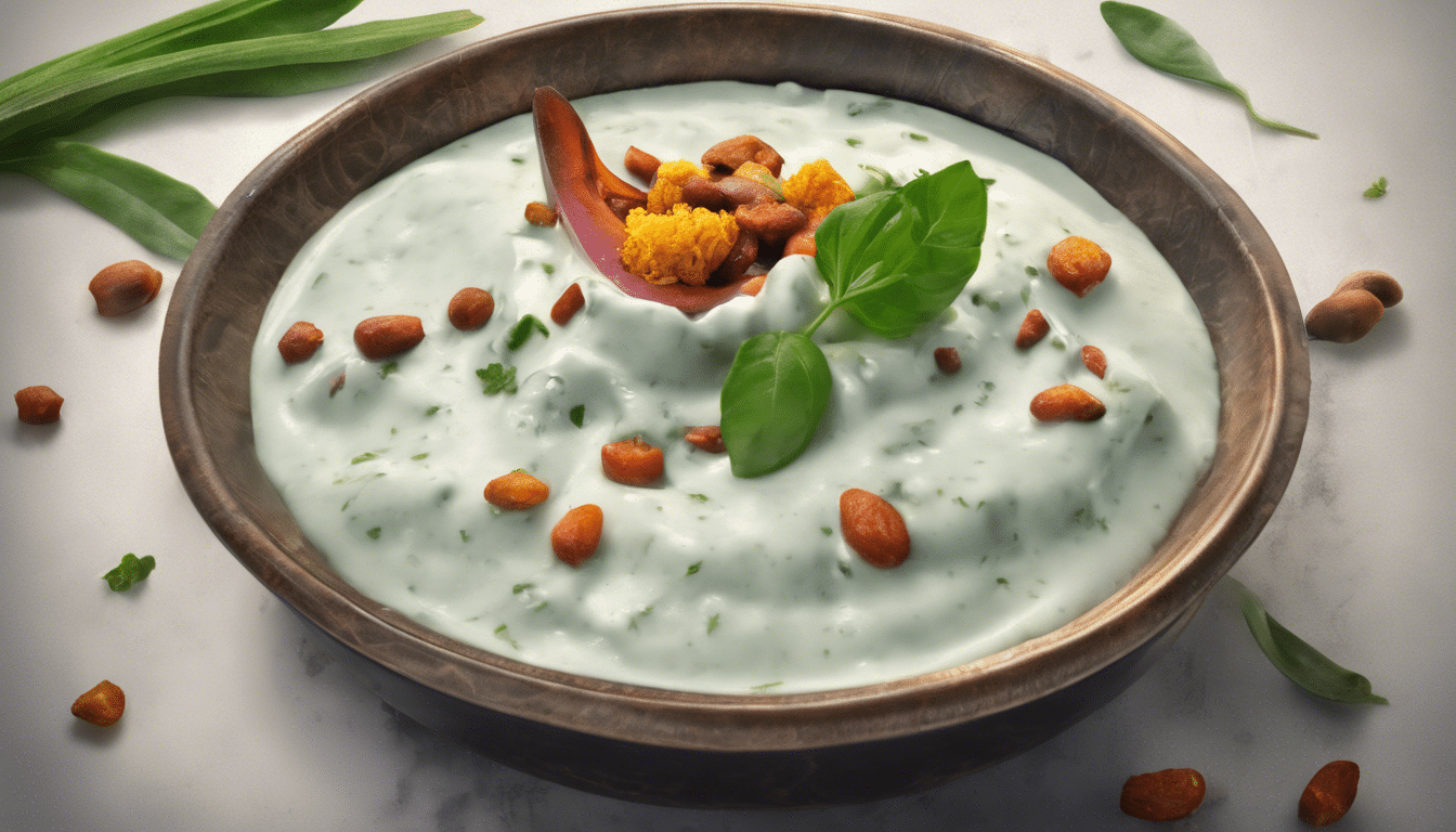 Kala Zeera and Herb Yogurt Dip