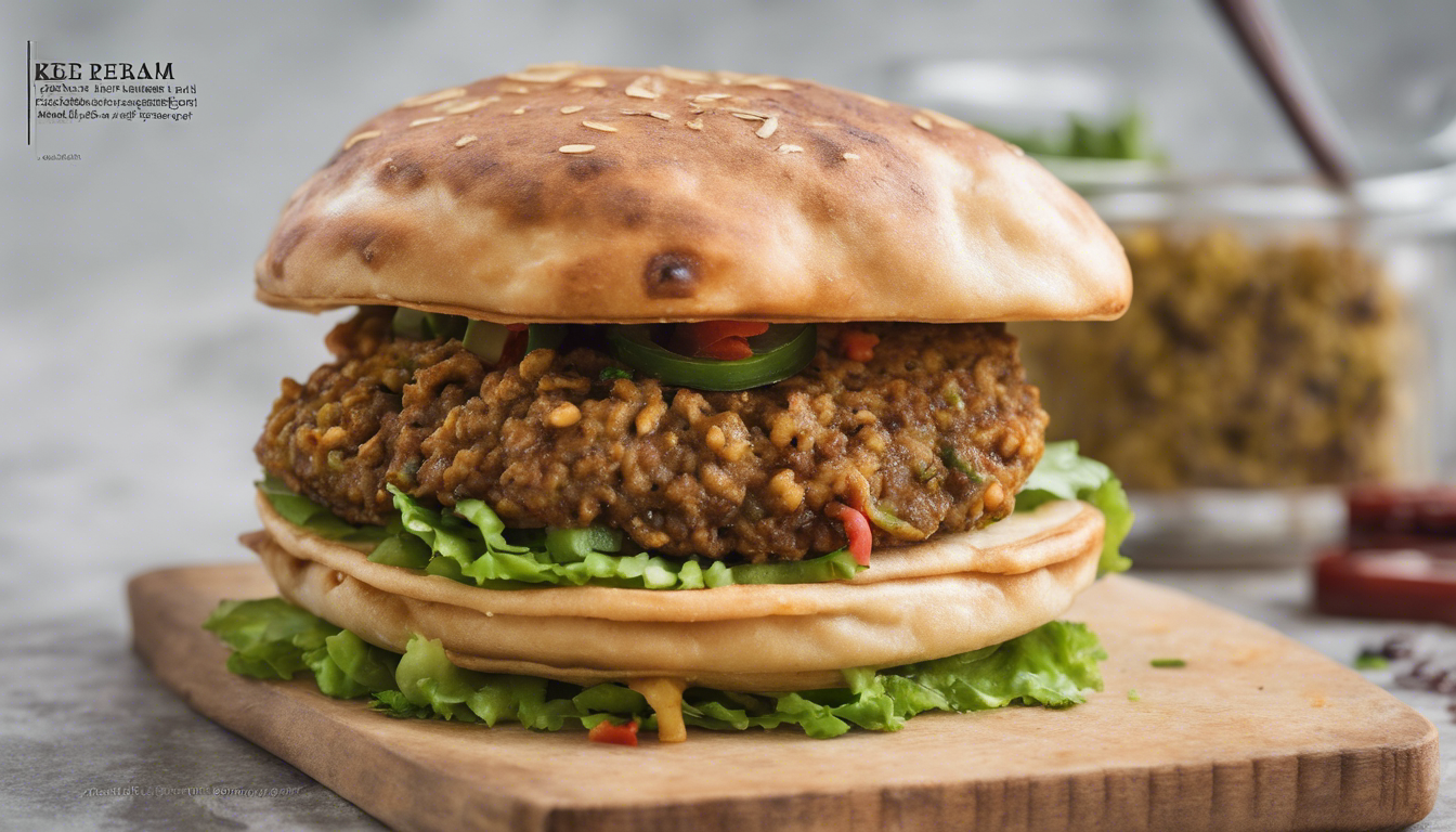 Keema Paratha Burger