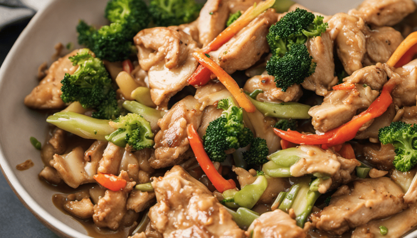 Kencur Chicken Stir Fry