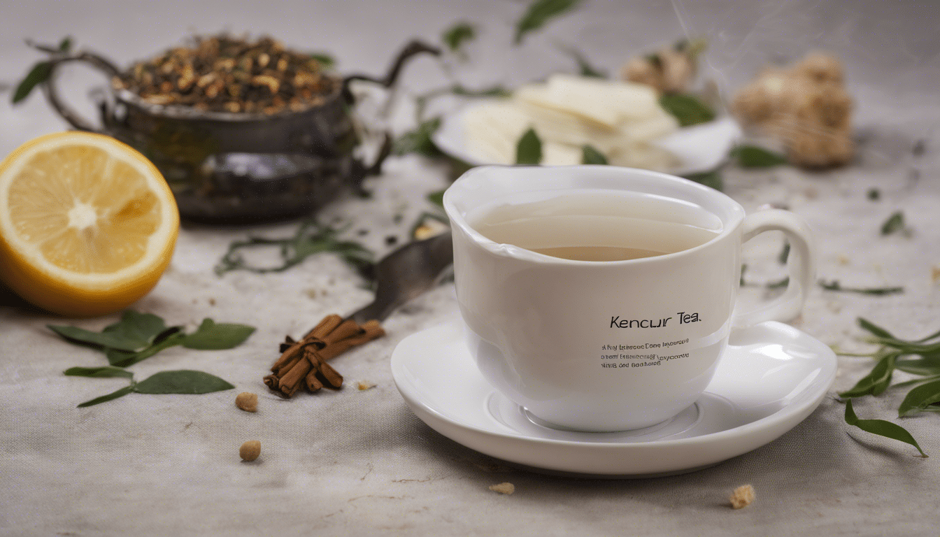 Kencur Tea: A health-boosting tea infused with the taste and beneficial properties of Kencur.