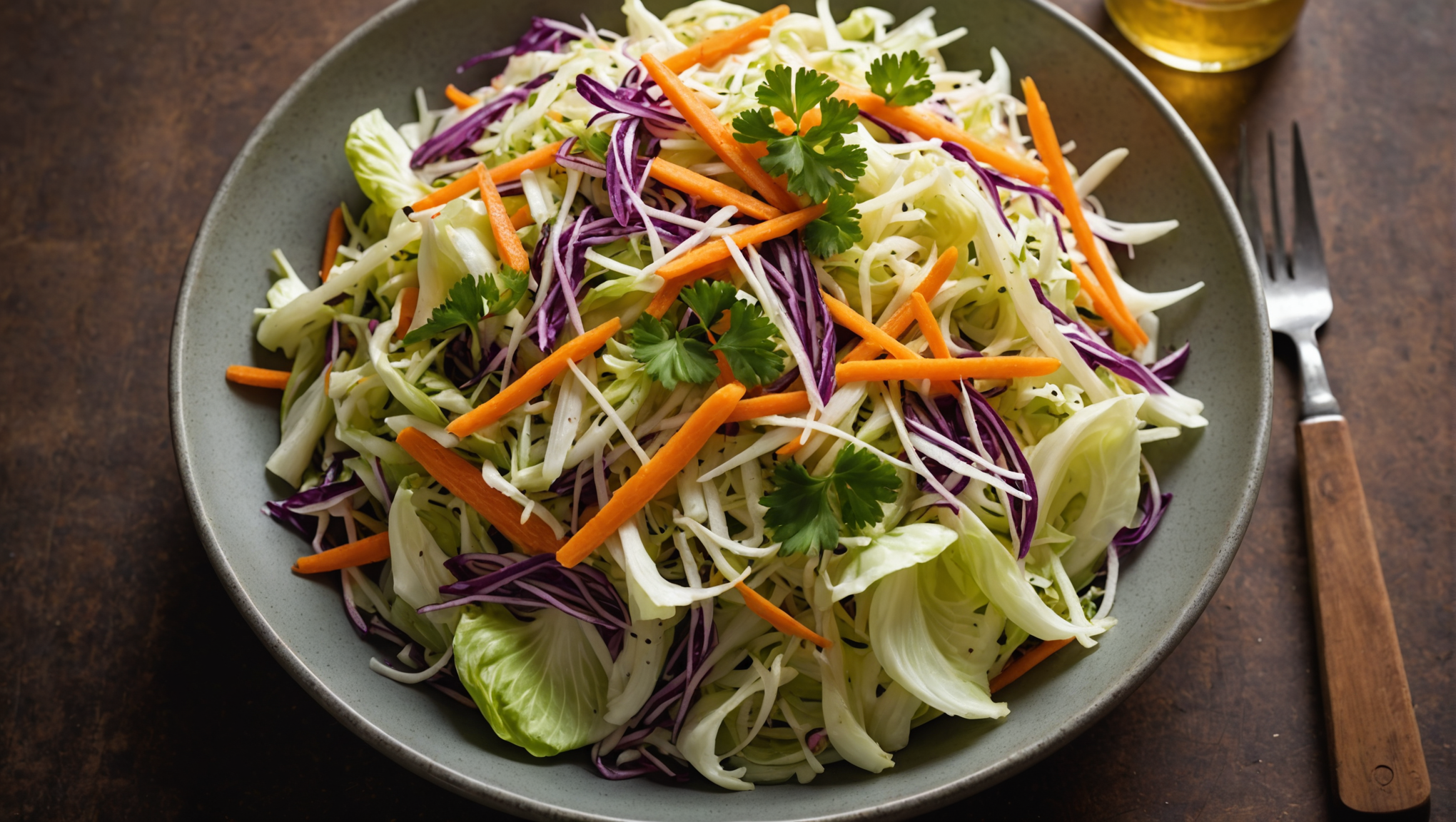 Kerguelen Cabbage, Carrot and Ginger Slaw