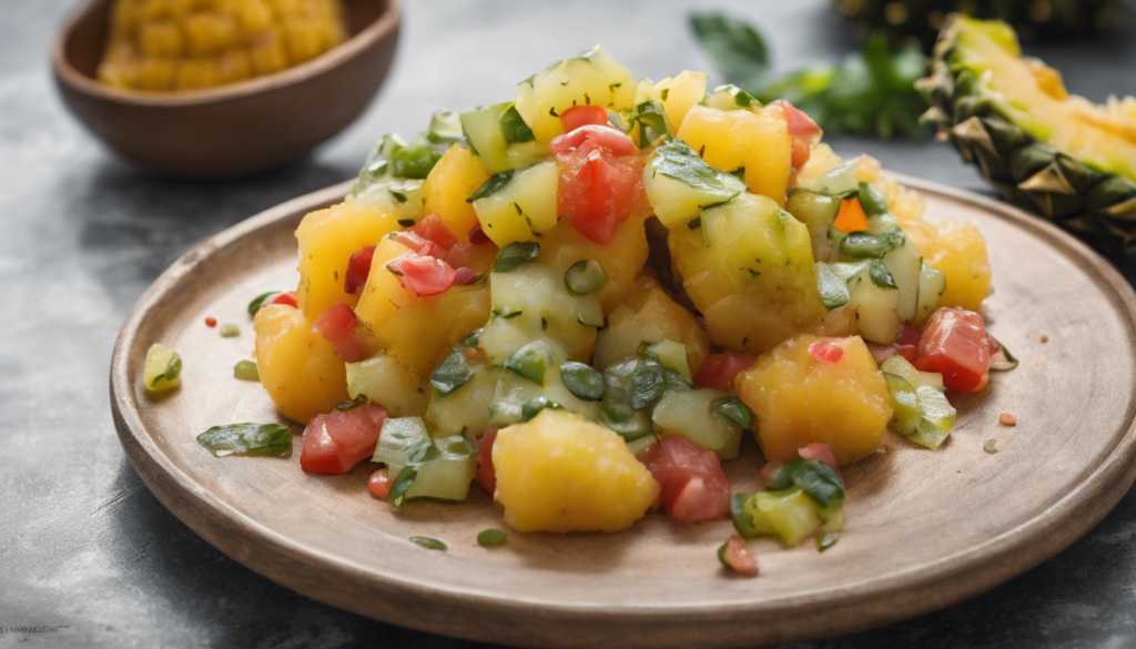 Kiwano and Pineapple Salsa