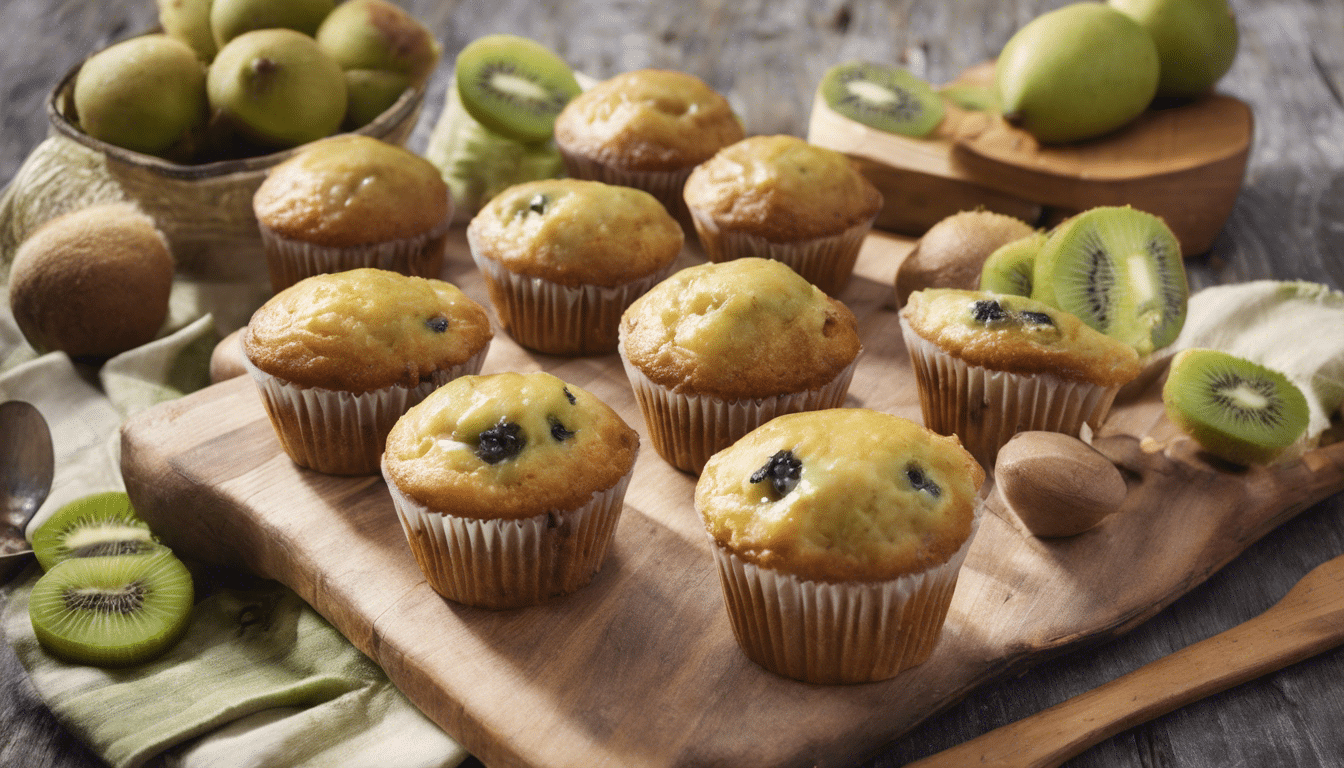 Kiwifruit Muffins