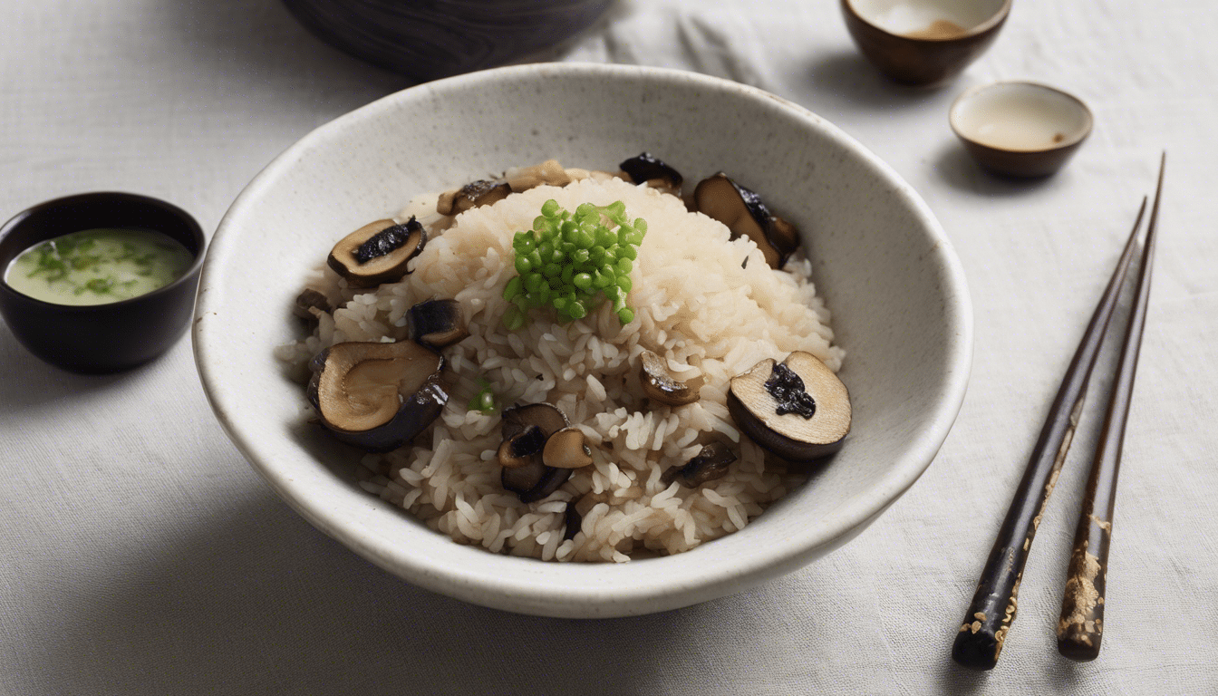 Kombu and Shiitake Mushroom Rice