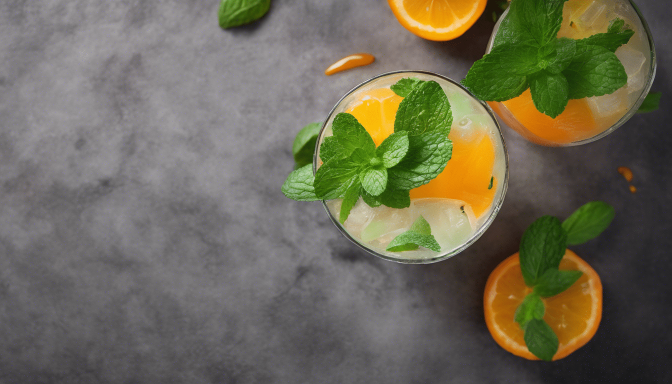 Kumquat and Mint Mojito