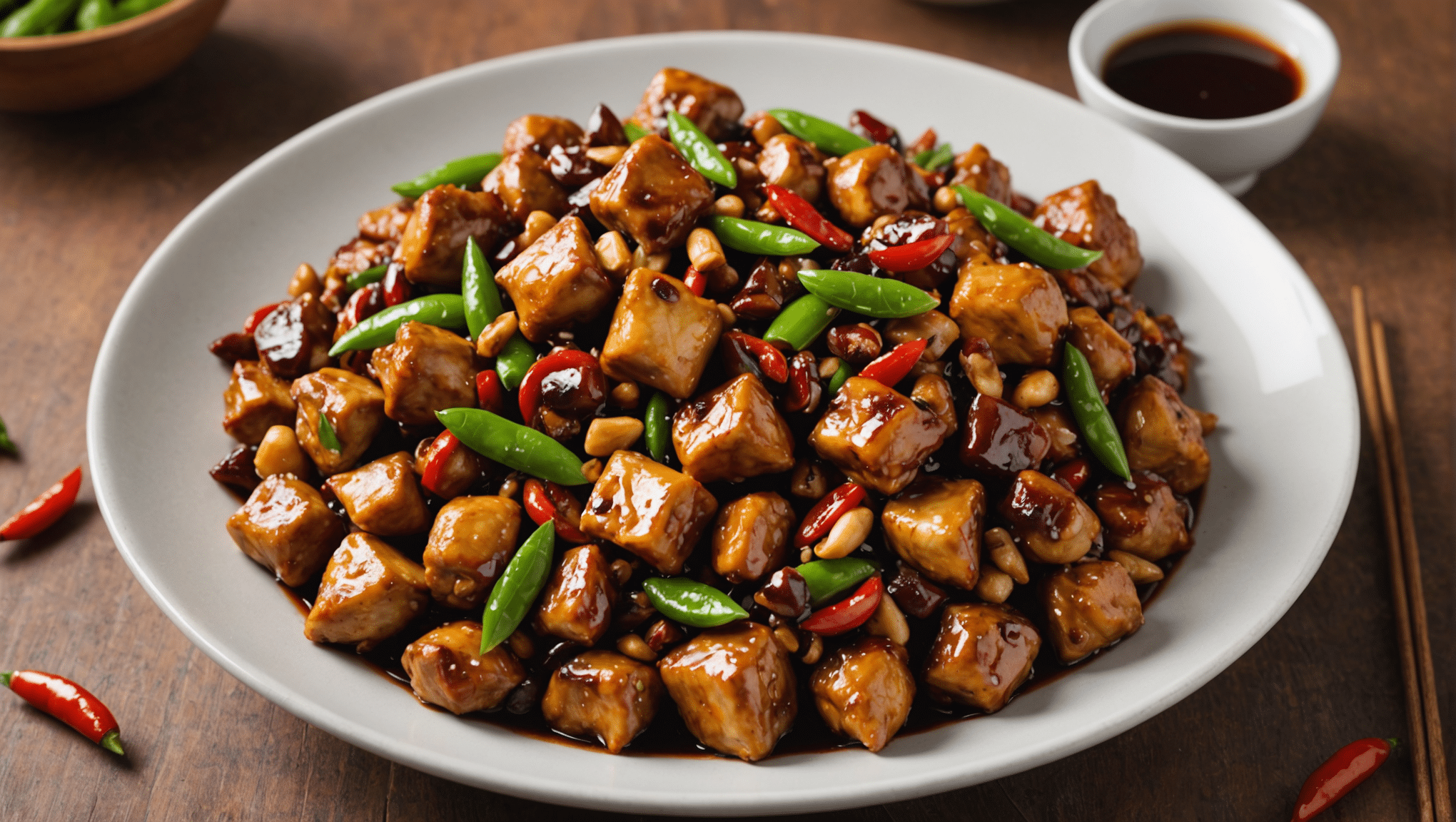 Kung Pao Chicken with Sichuan Pepper