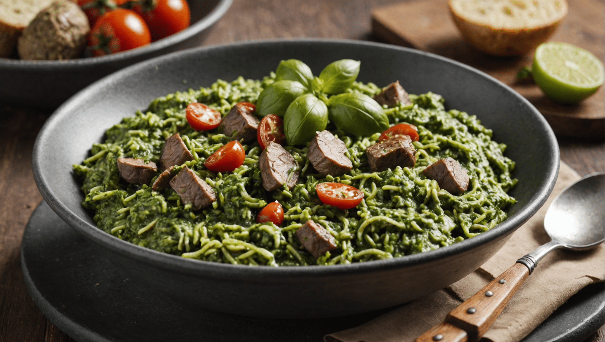 Lamb's Quarters Pesto Sauce