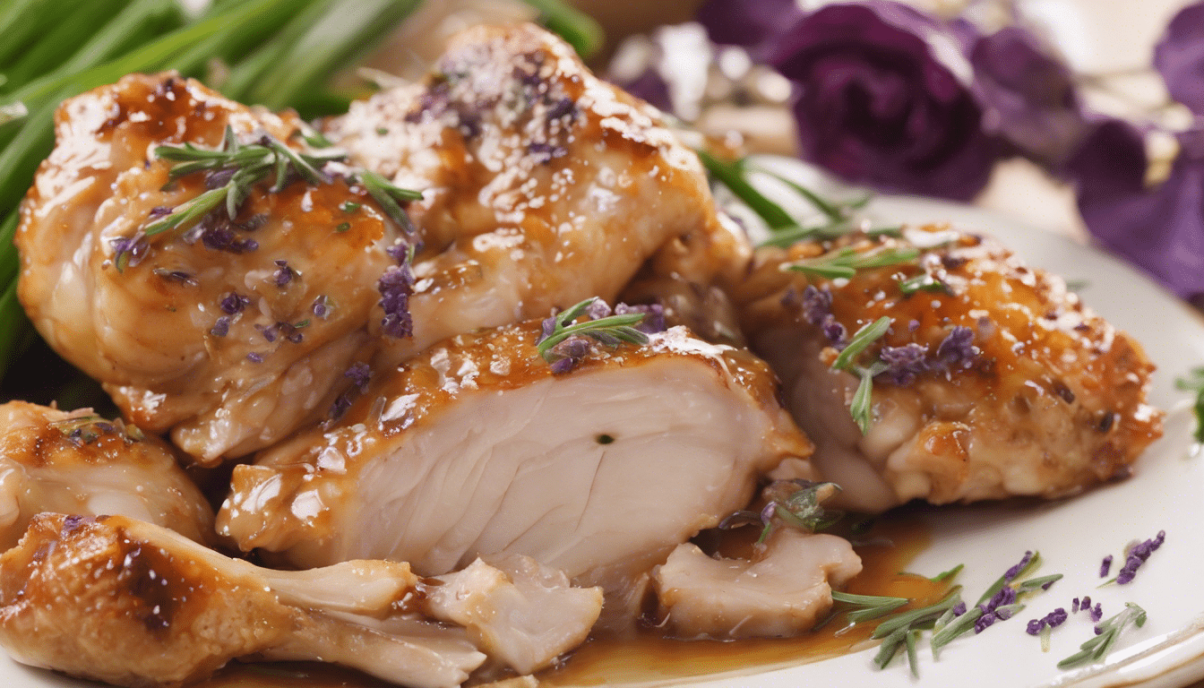 Lavender Honey Chicken Recipe