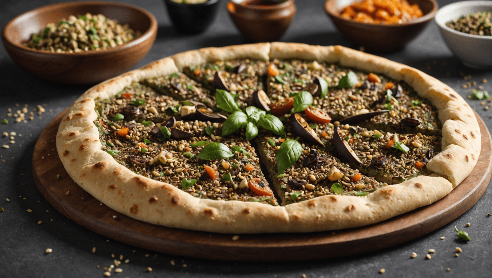 Lebanese Manakish (Za'atar Flatbread)