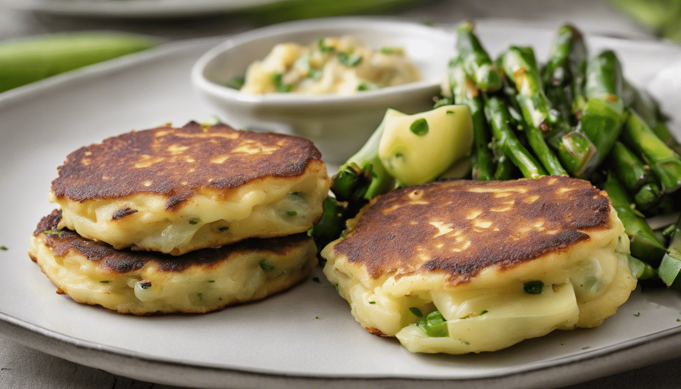 Leek and Potato Griddle Cakes