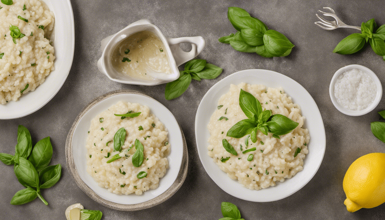 Lemon Basil Risotto