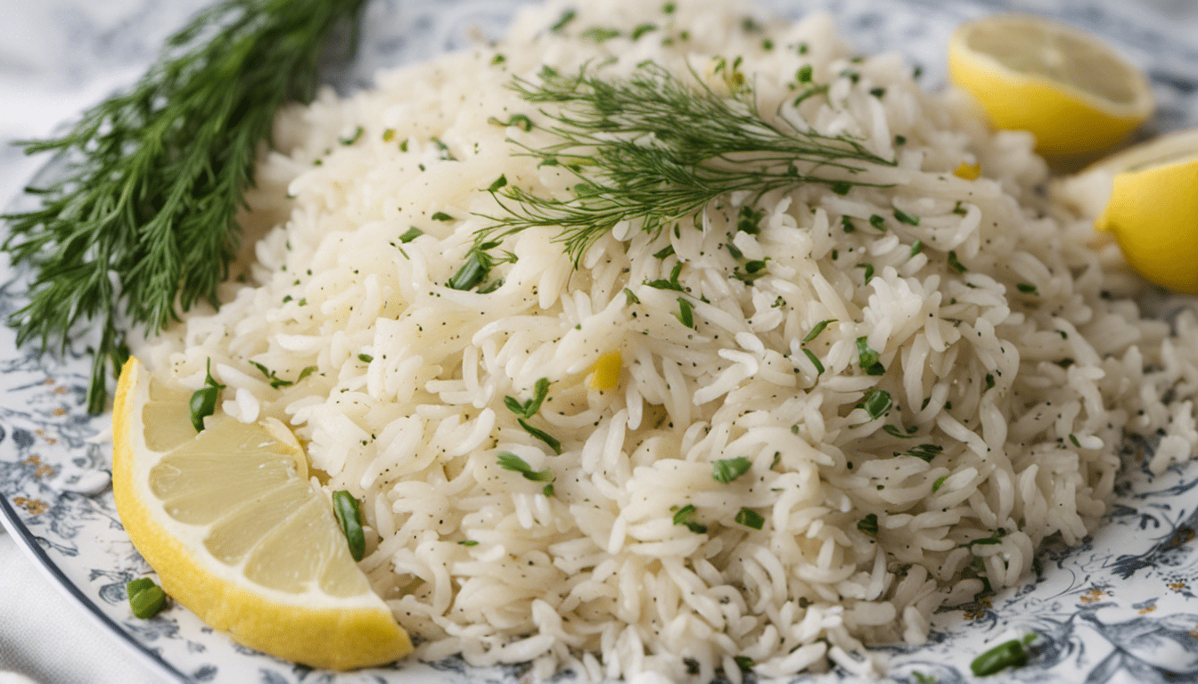 Lemon Dill Rice