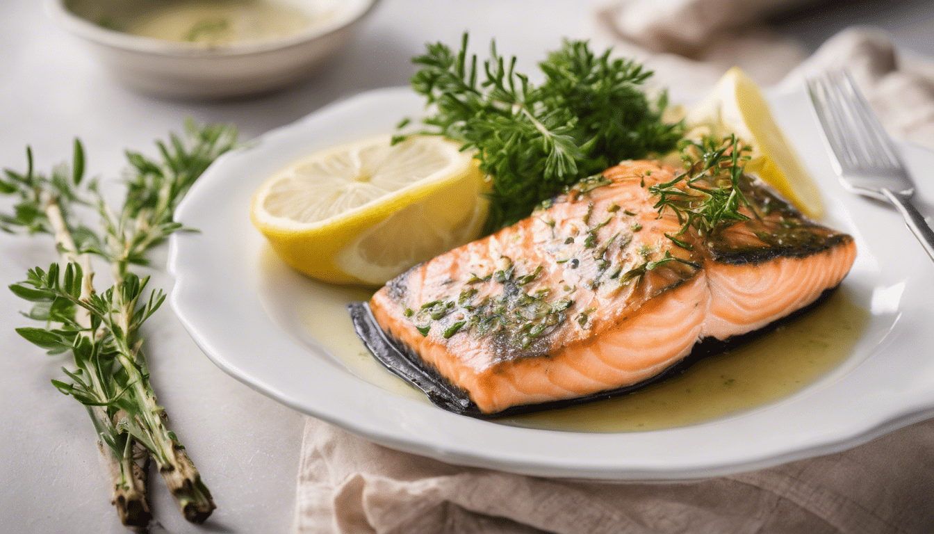 Lemon Myrtle Baked Salmon Fillets