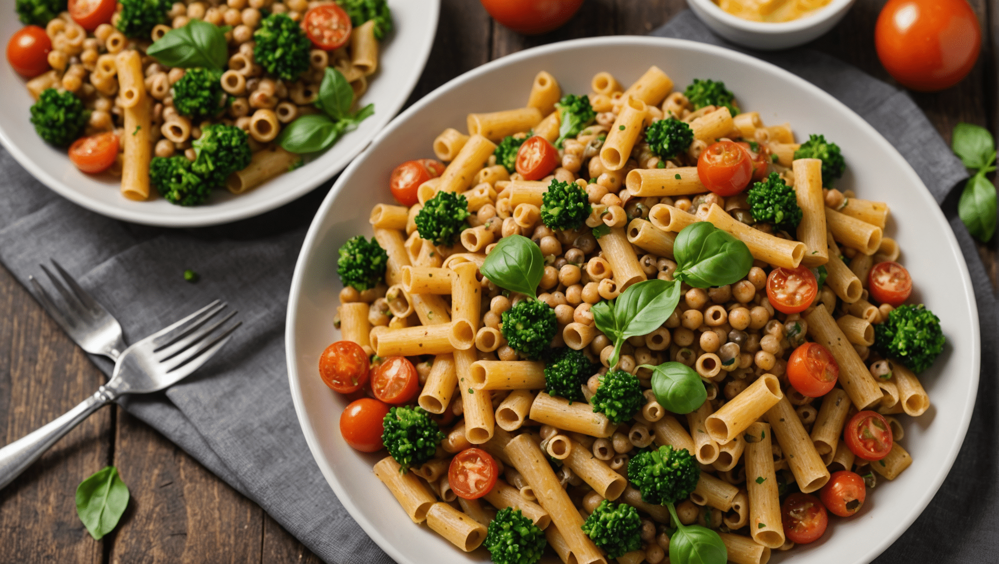 Lentil and Vegetable Pasta