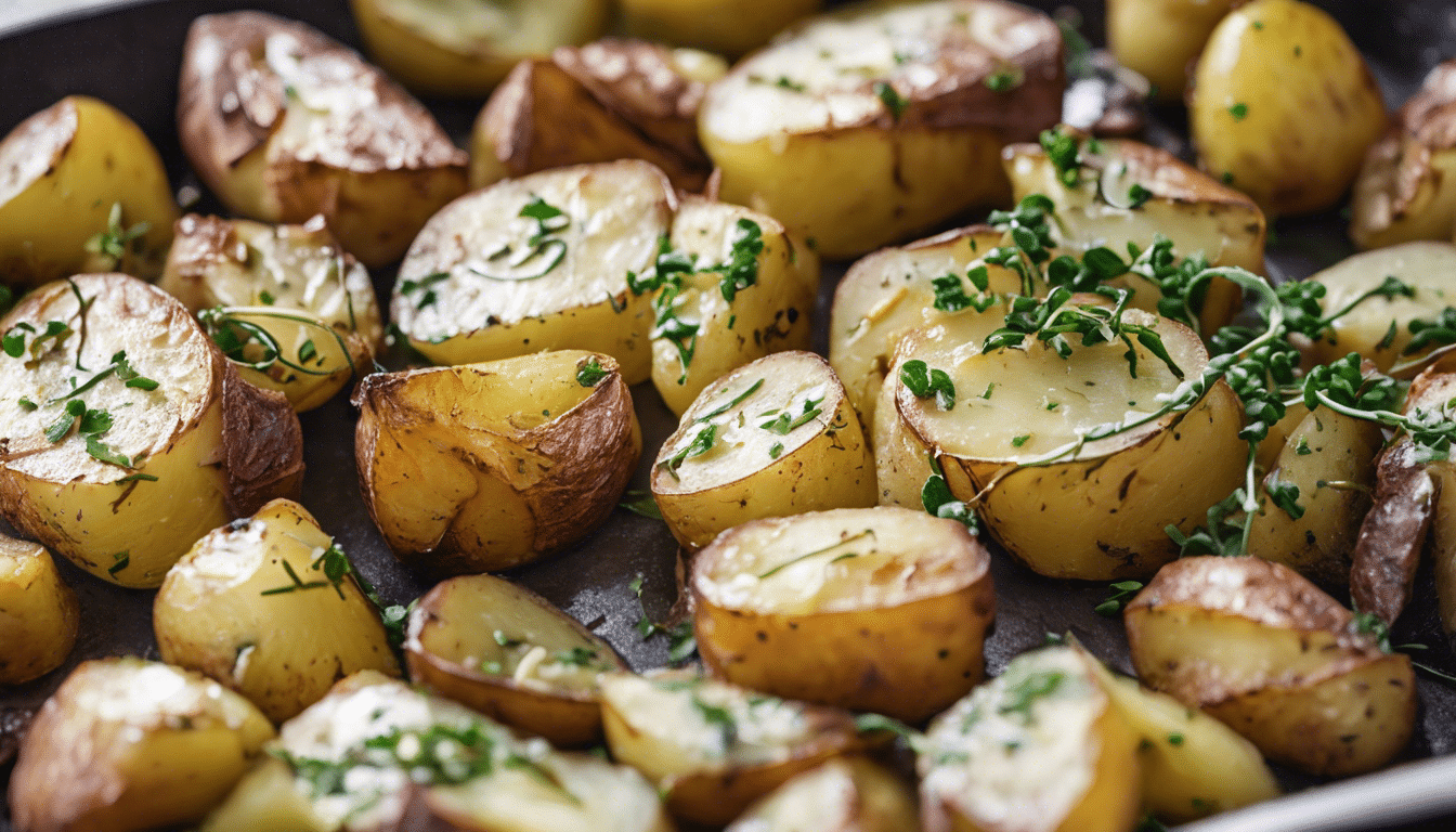 Lesser Calamint Roasted Potatoes