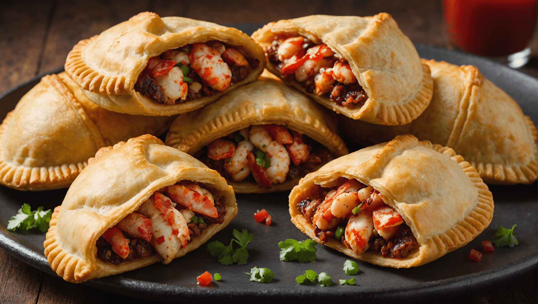 Lobster and Bacon Empanadas