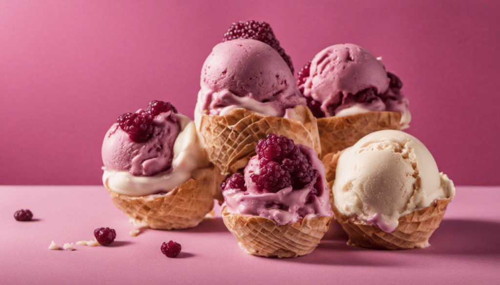 Loganberry Ice Cream