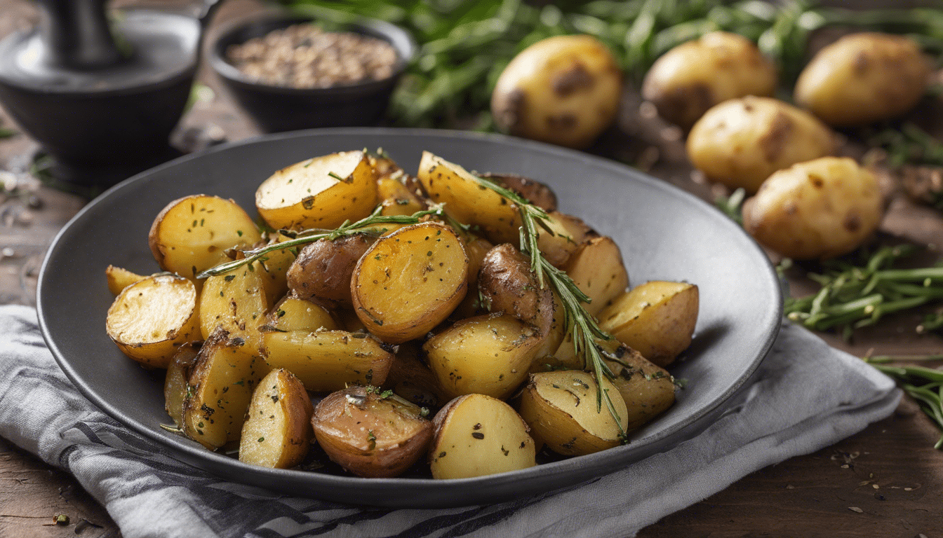 Long Pepper and Cumin Roasted Potatoes