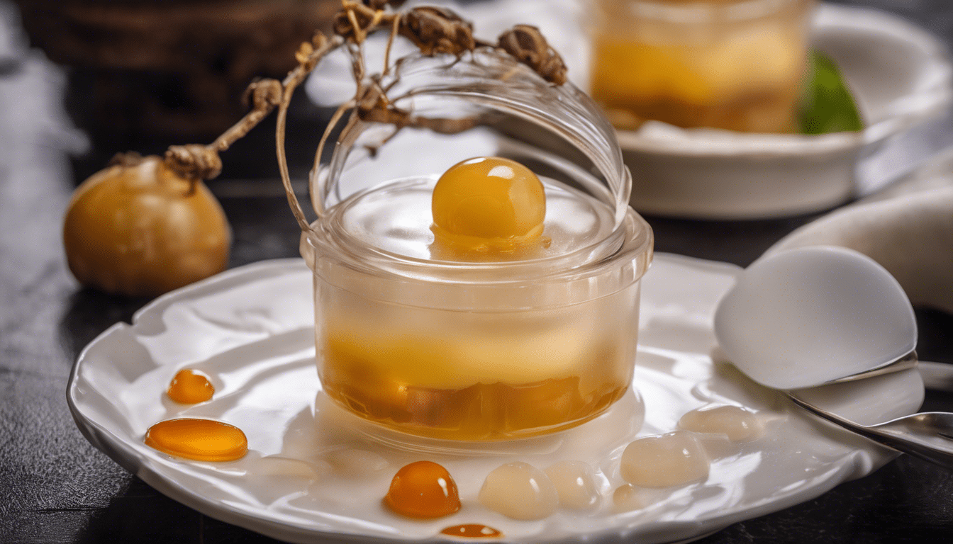 Longan Jelly Dessert