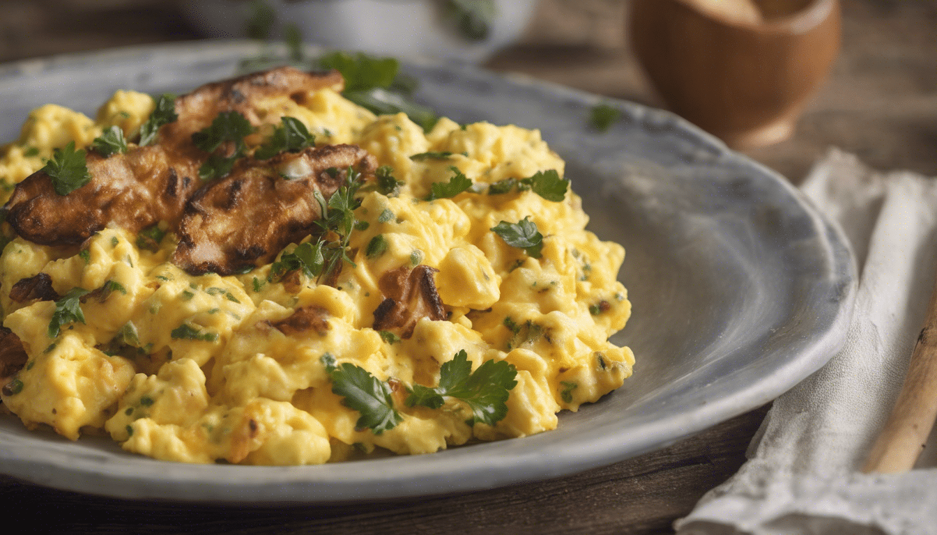 Lorocos with Scrambled Eggs