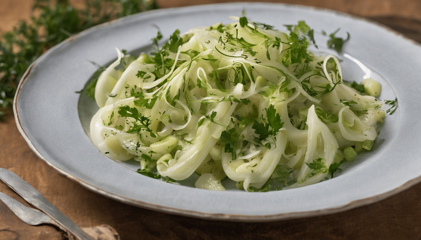 Lovage and Fennel Salad