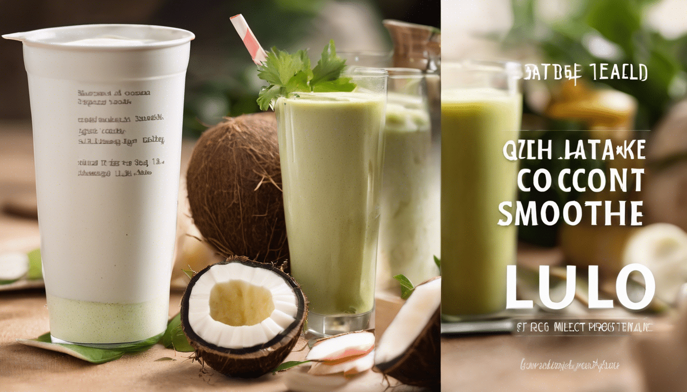 Lulo and Coconut Smoothie