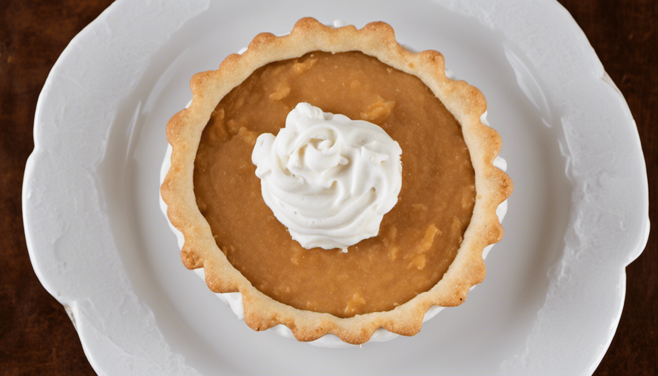 Mamey Sapote and Coconut Cream Pie