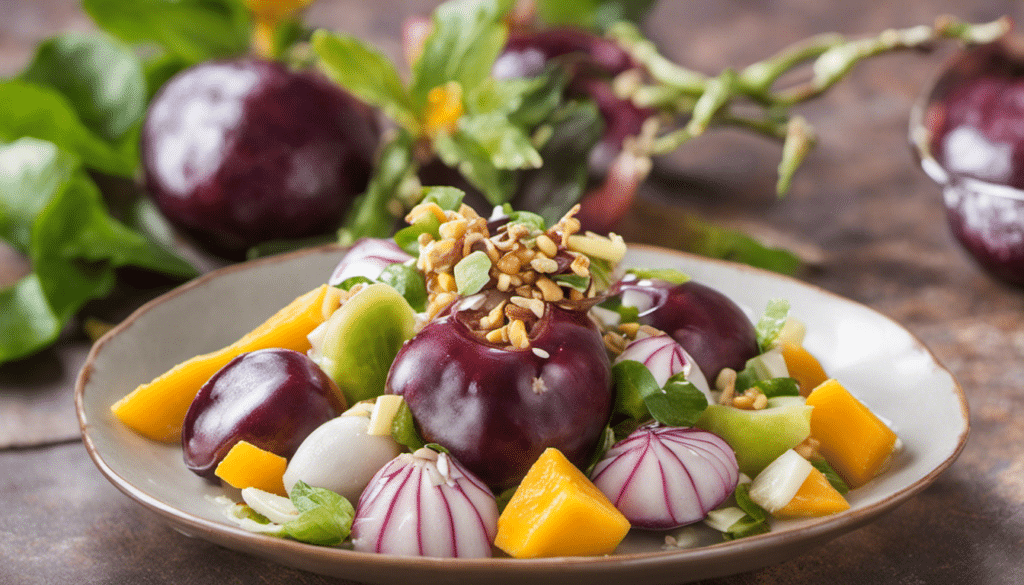 Mangosteen Fruit Salad