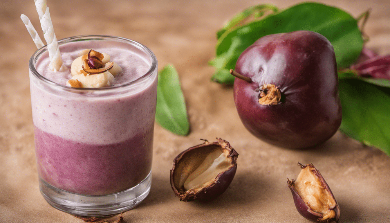 Mangosteen and Coconut Smoothie