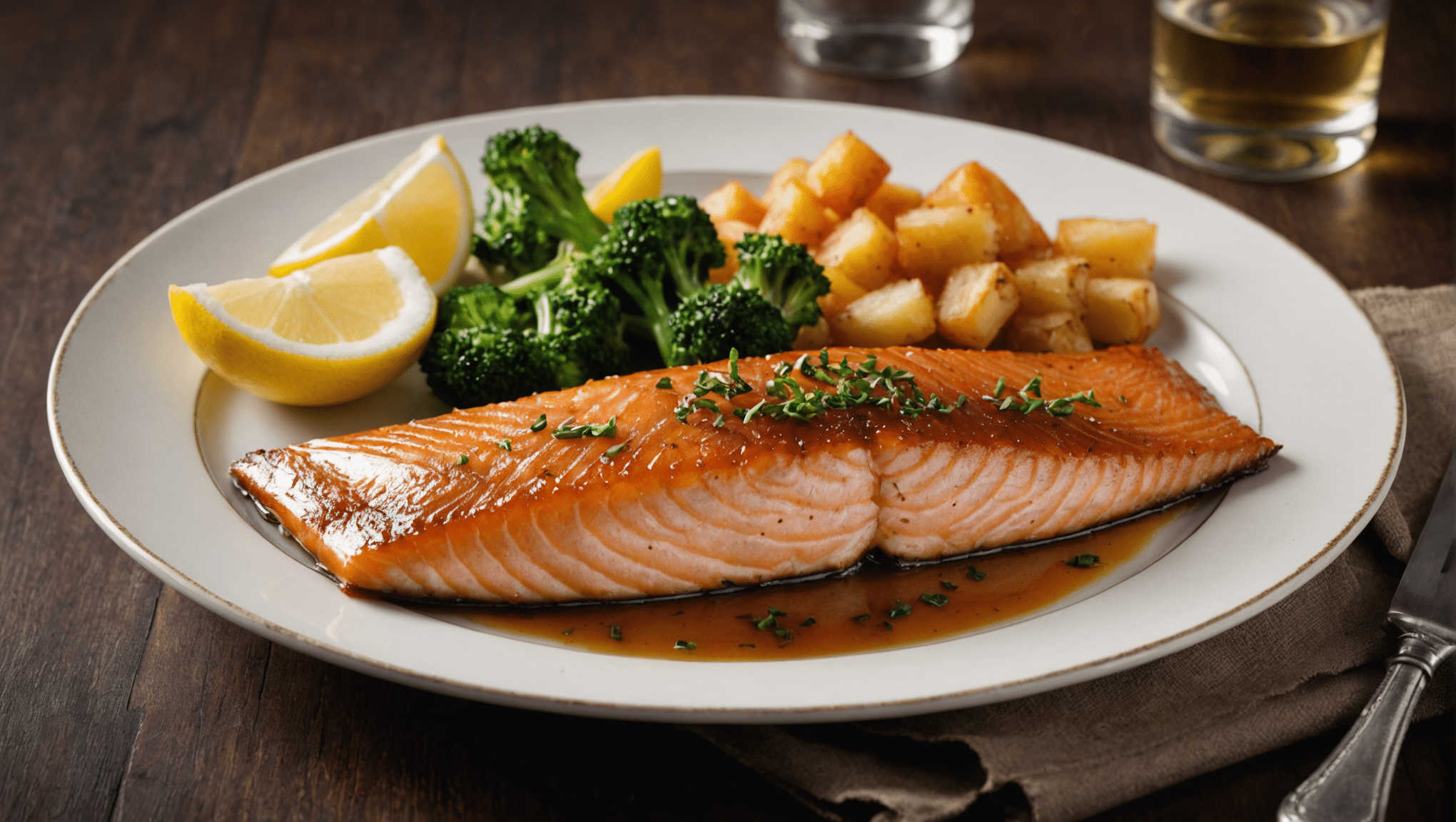 Maple-Glazed Smoked Trout