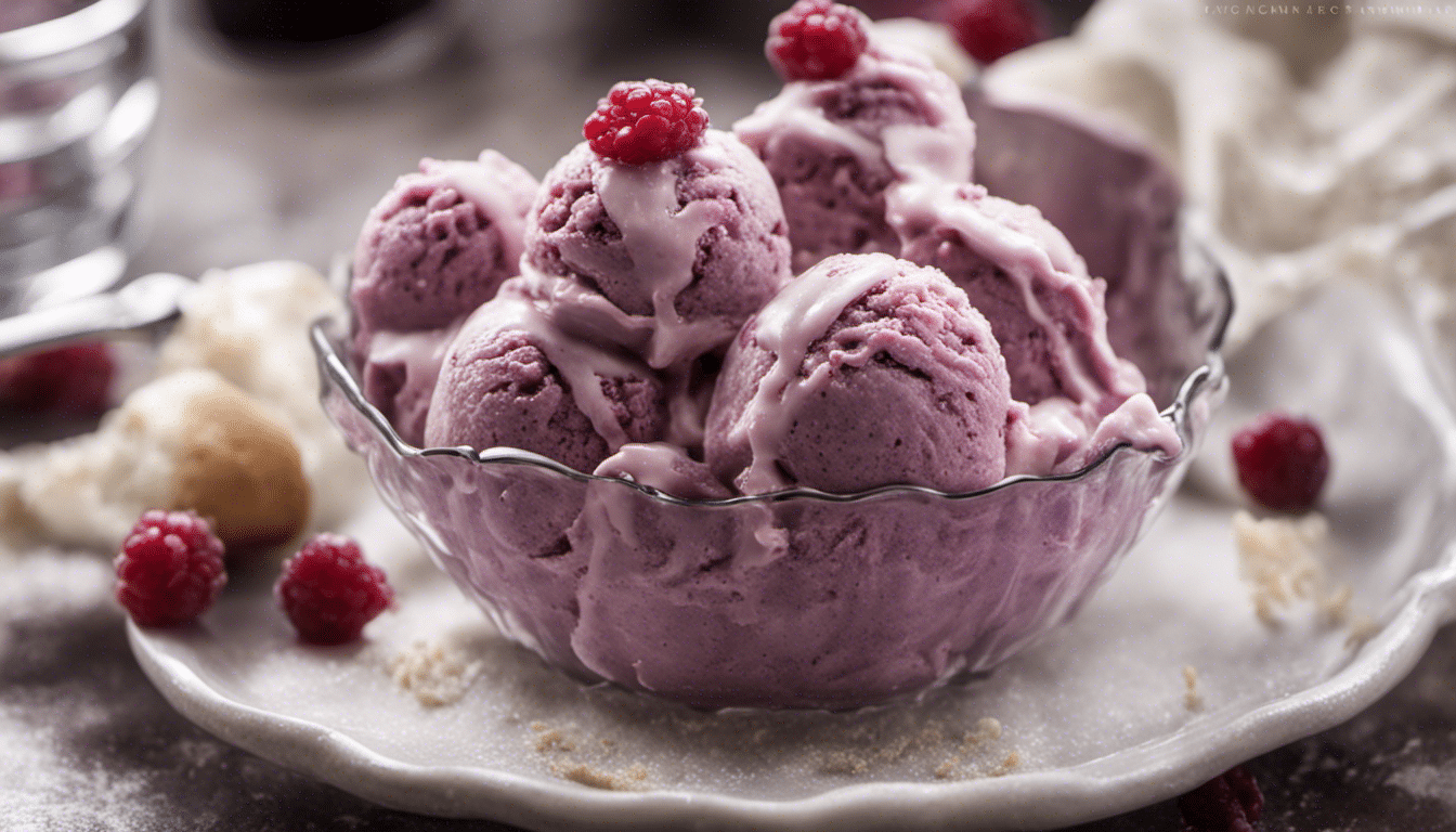 Marionberry Ice Cream