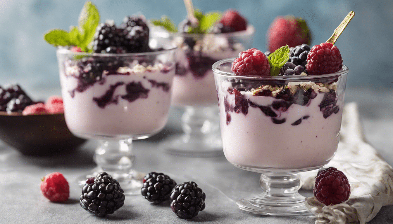 Marionberry Yogurt Parfait