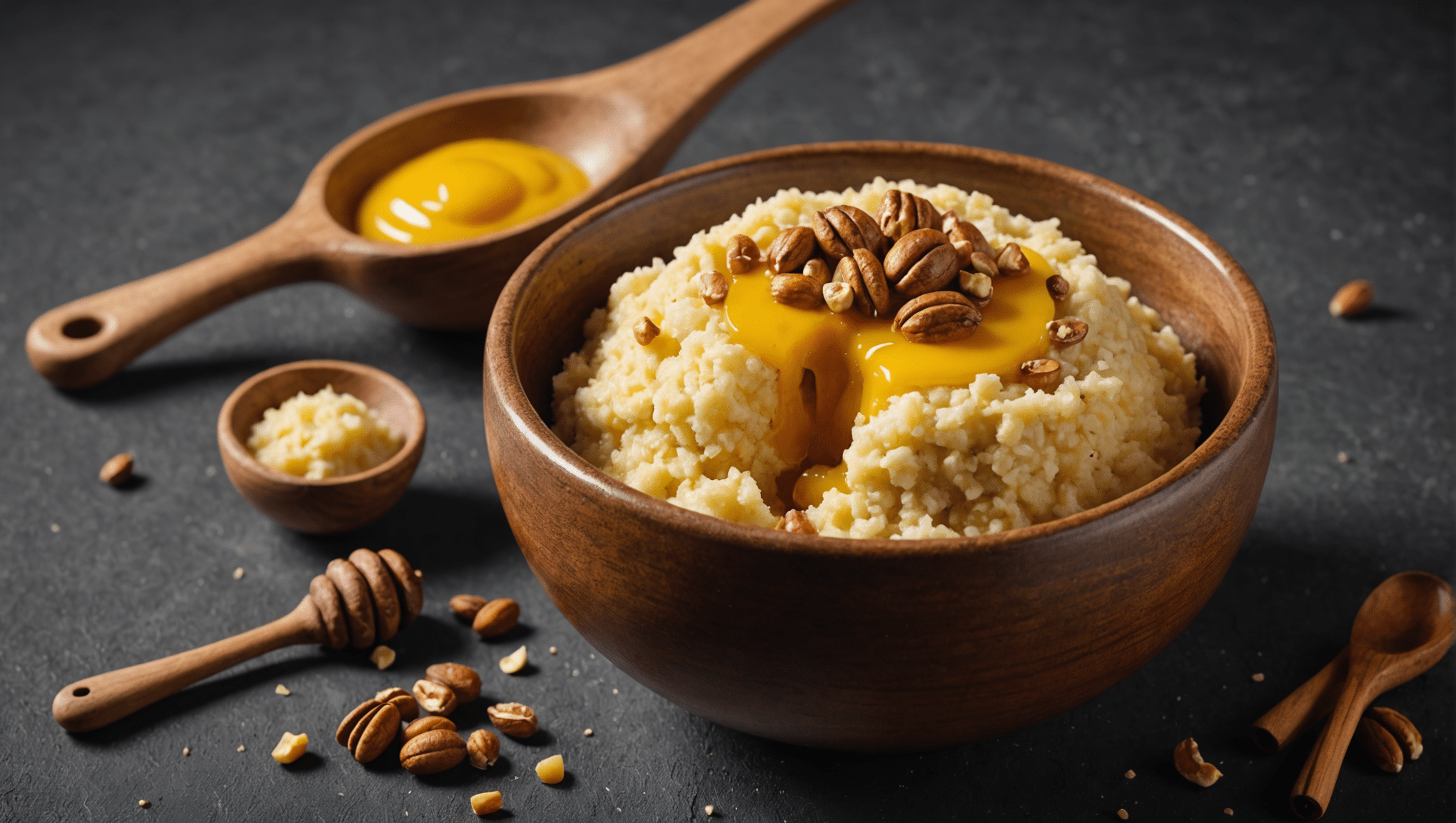 Mashed Calabash with Butter and Nutmeg