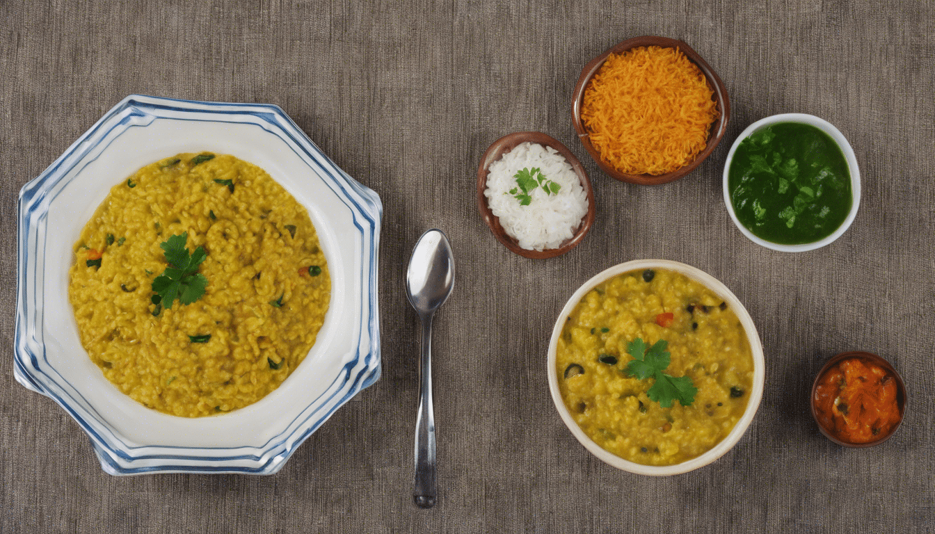 Masoor Dal Khichdi dish