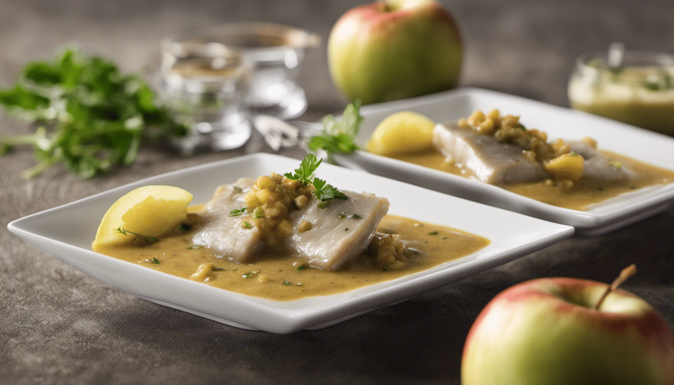 Matjes Herring with Apple Curry Dressing