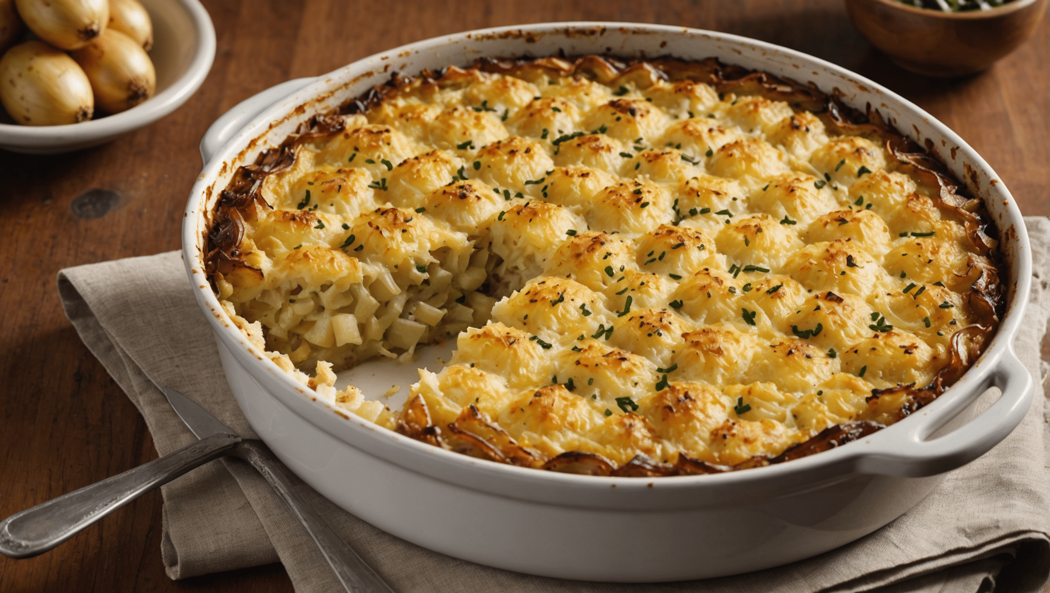 Maui Onion Potato Gratin