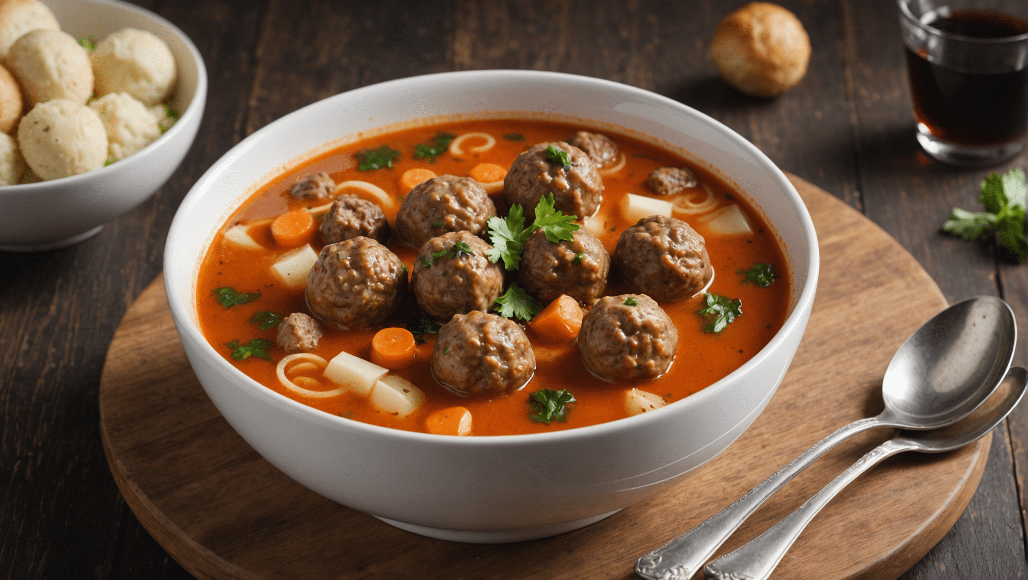 Delicious Meatball Soup