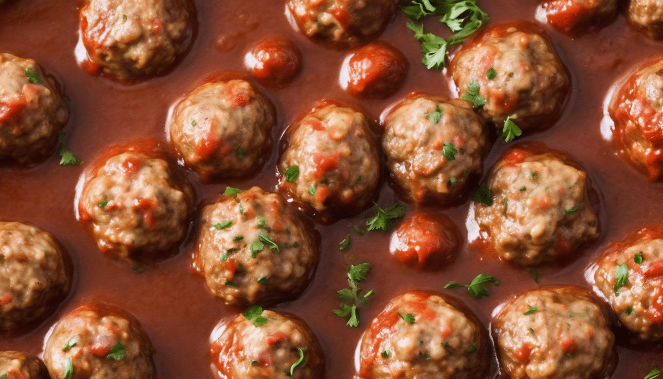 Meatballs in Sauce