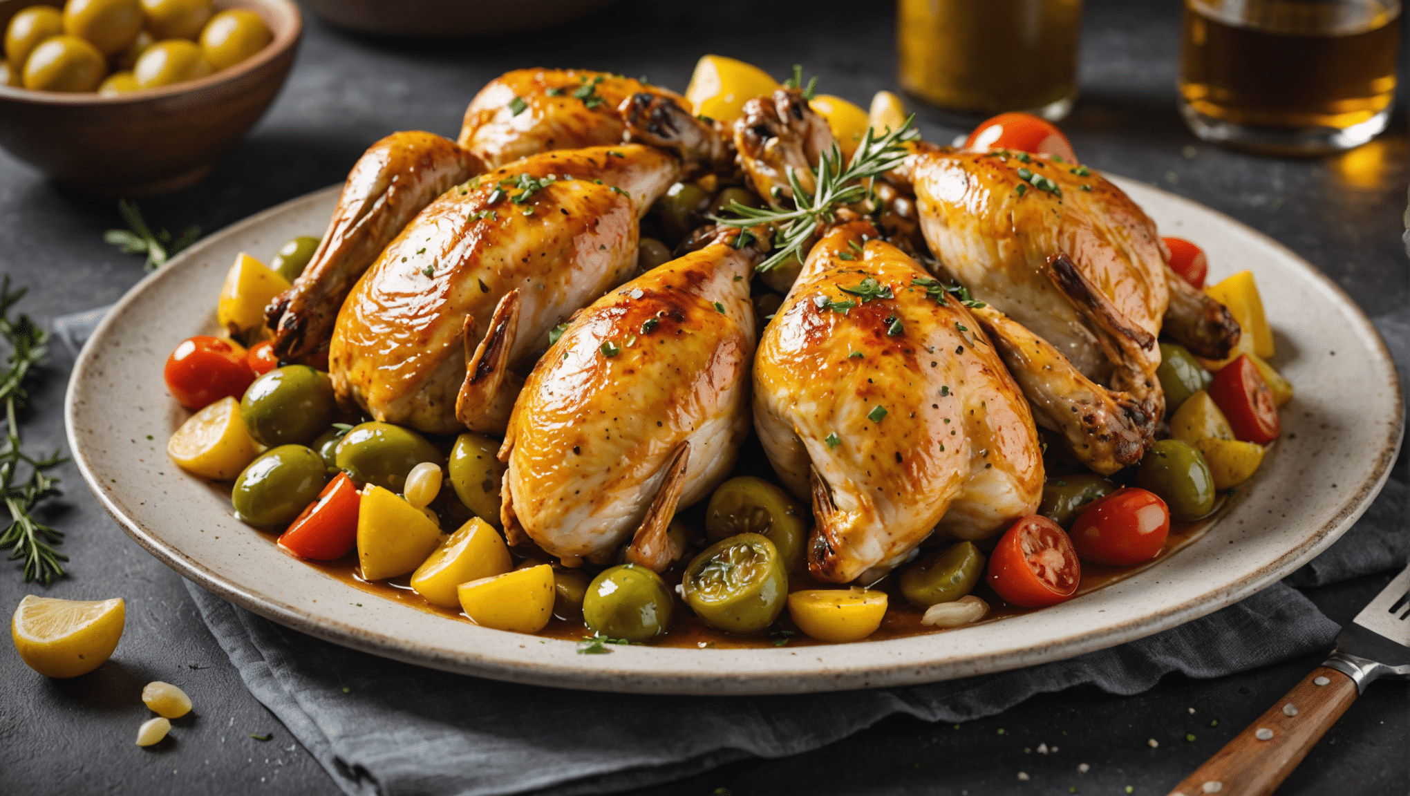 Mediterranean Mastic Chicken