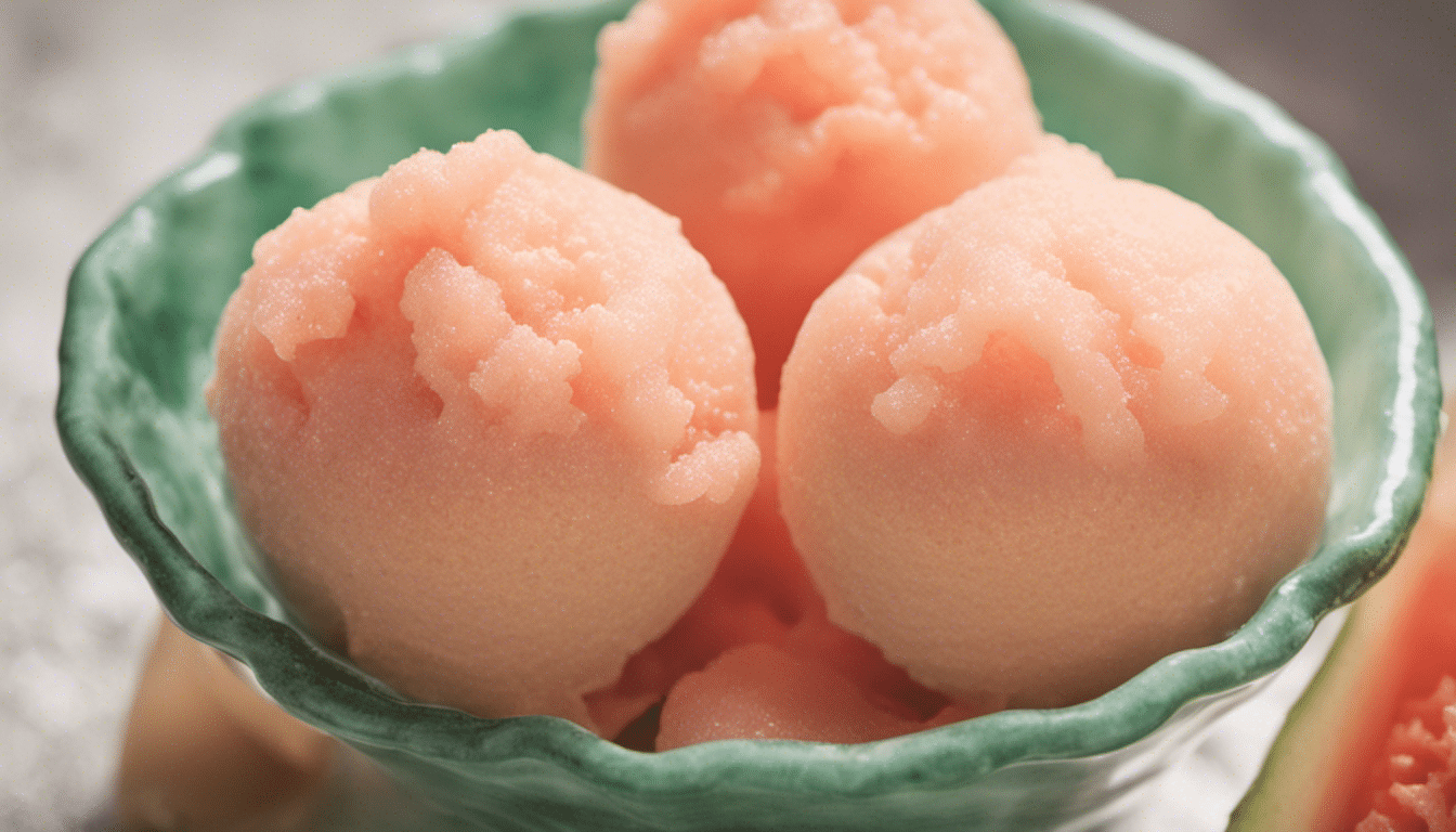 Melon Sorbet