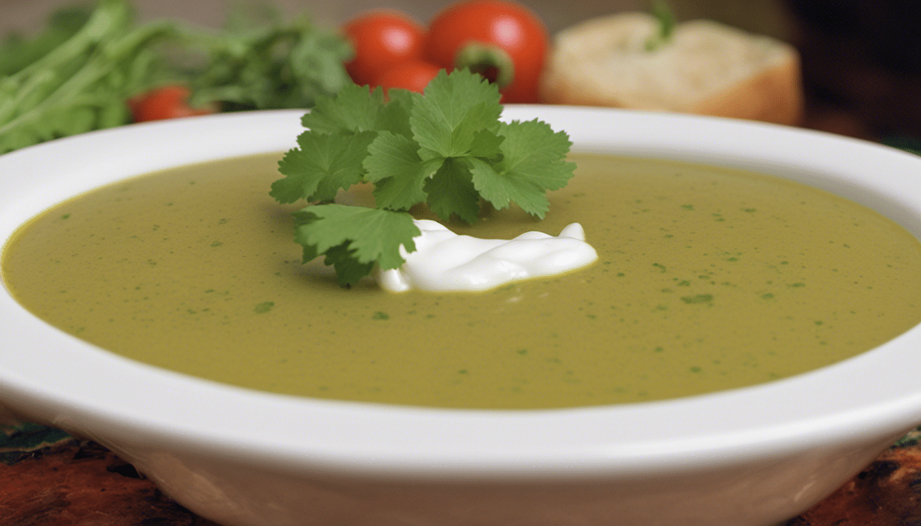 Mexican Cilantro Soup