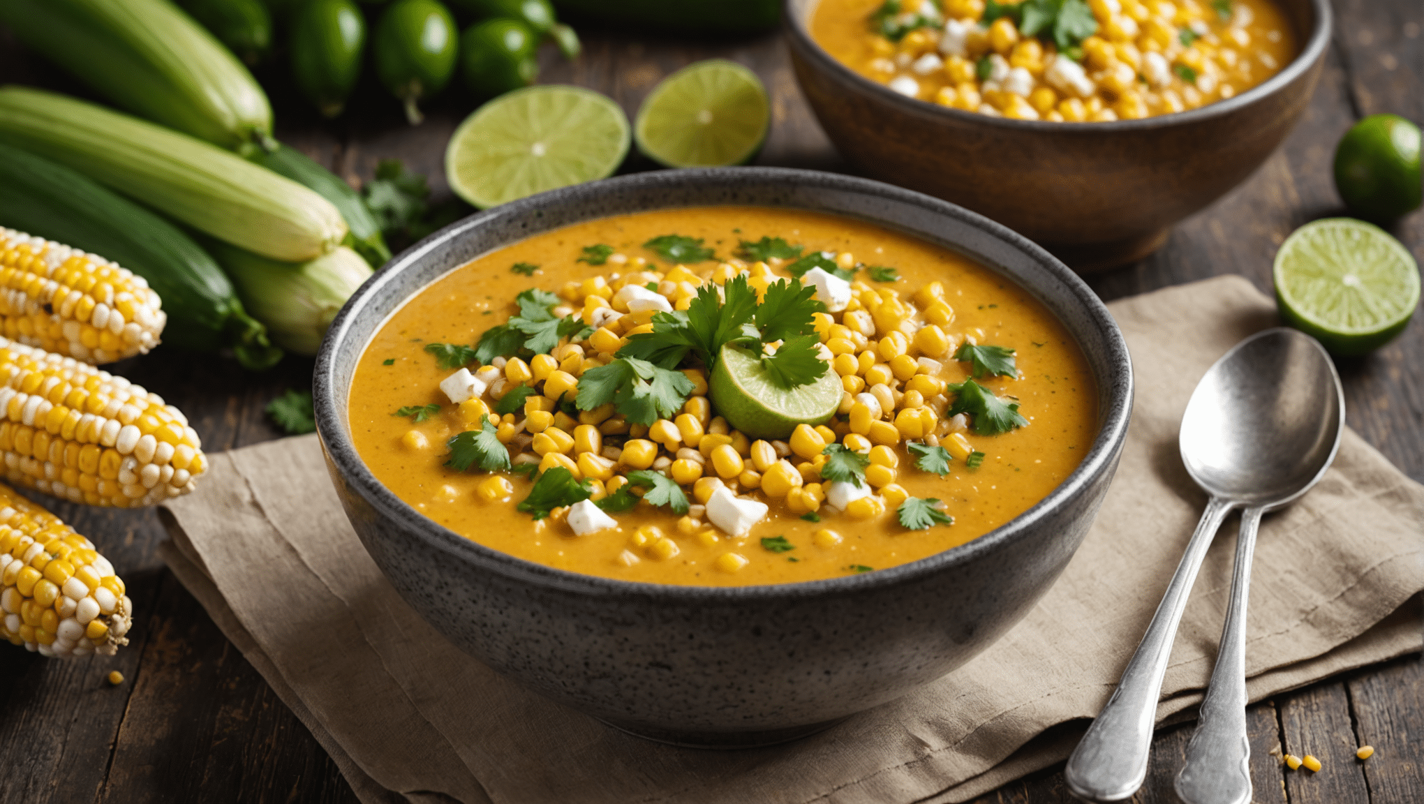 Mexican Street Corn Soup