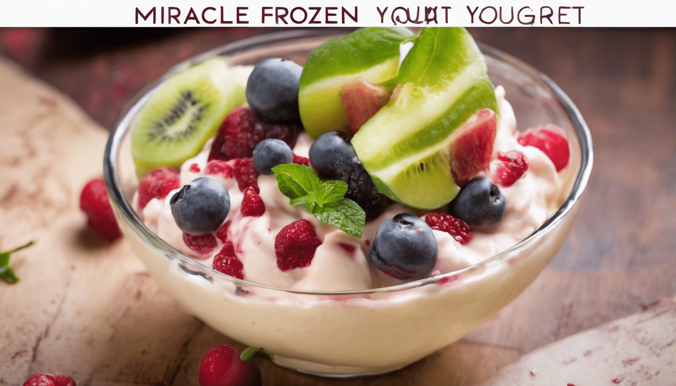 Miracle Fruit Frozen Yogurt