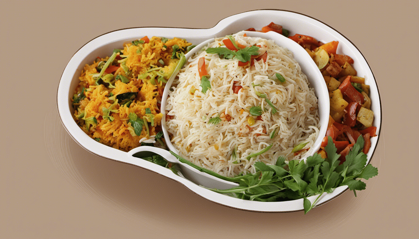 Mixed Vegetable Biryani Bowl