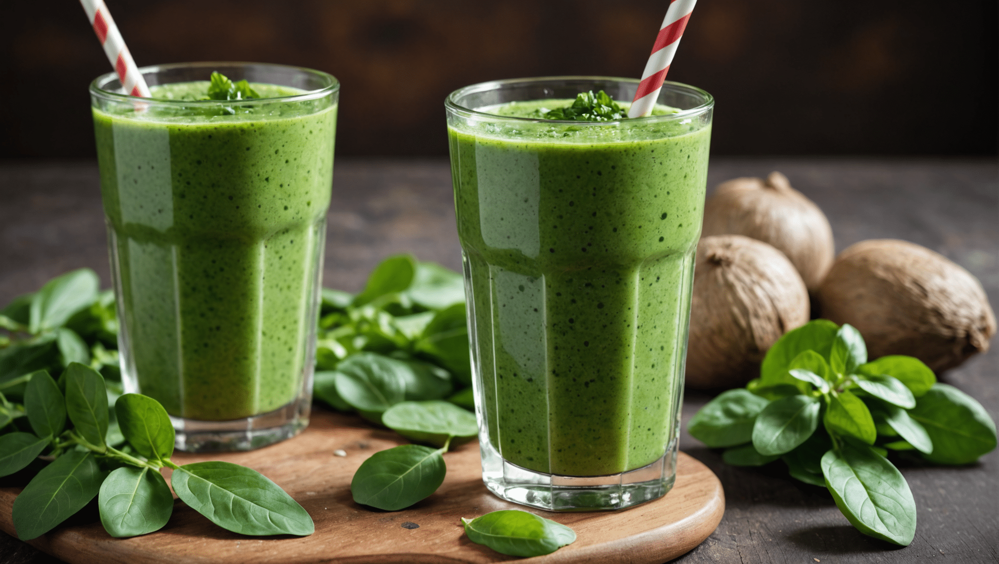 Moringa and Spinach Smoothie