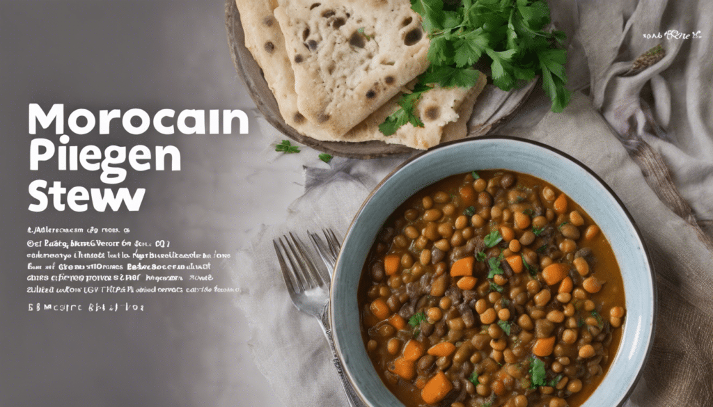 Moroccan Pigeon Pea Stew