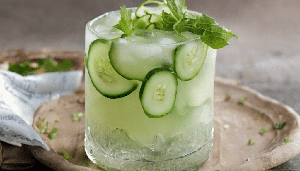 Mouse Melon and Cucumber Cooler