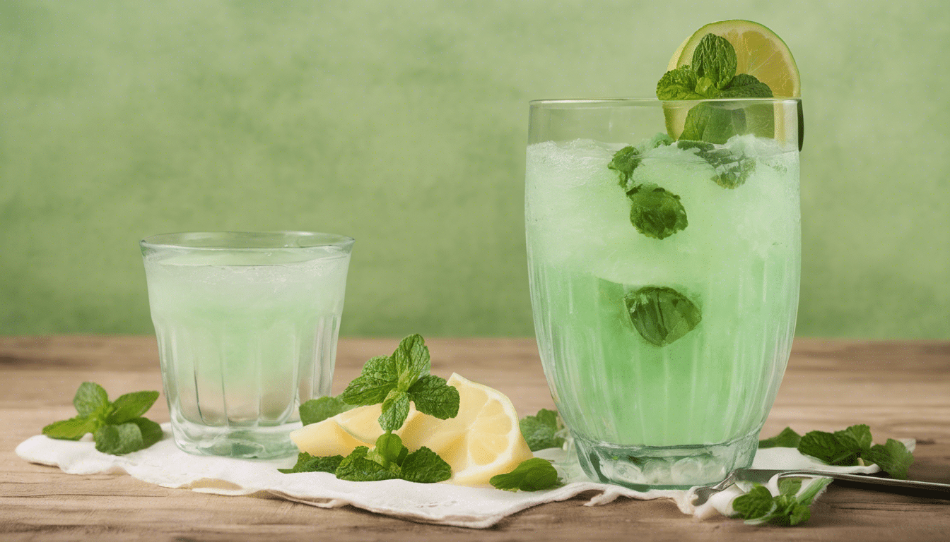 Mouse Melon and Mint Lemonade