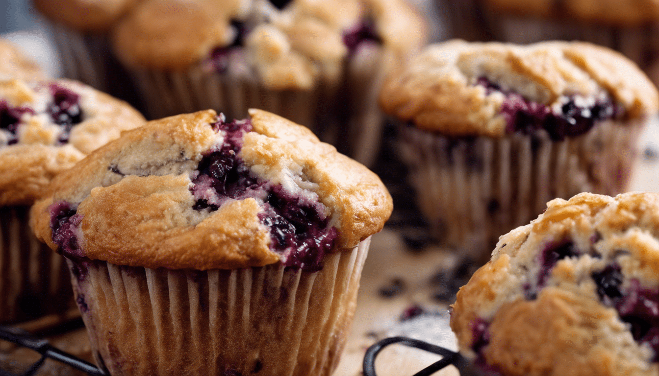 Delicious Mulberry Muffins